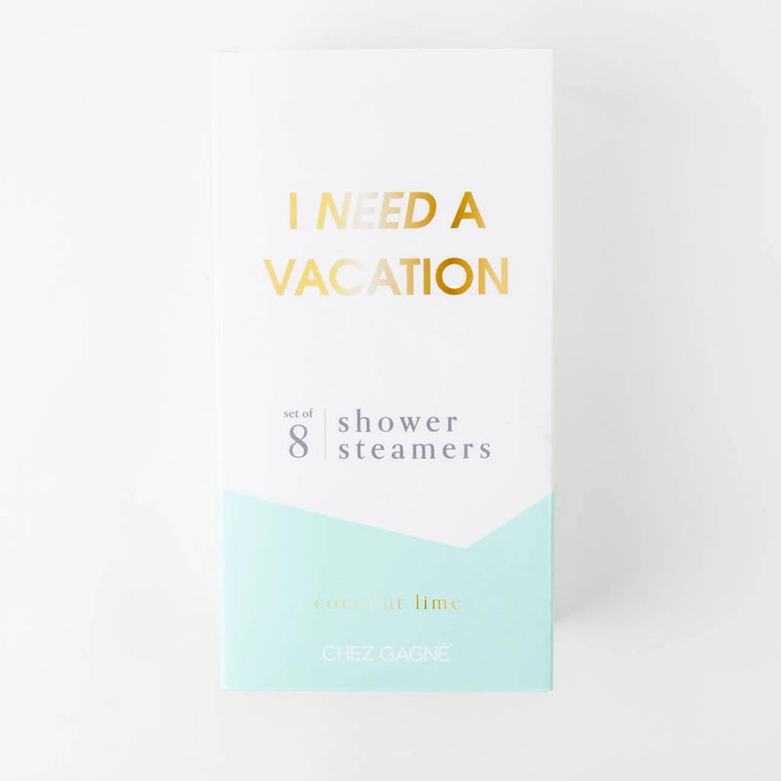 Chez Gagne | I Need A Vacation Shower - Shower Steamers