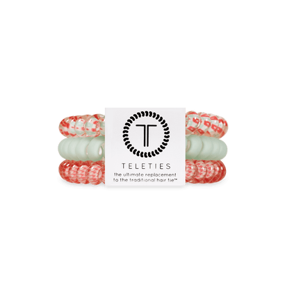 Teleties | Calming Coral Small Hair Ties