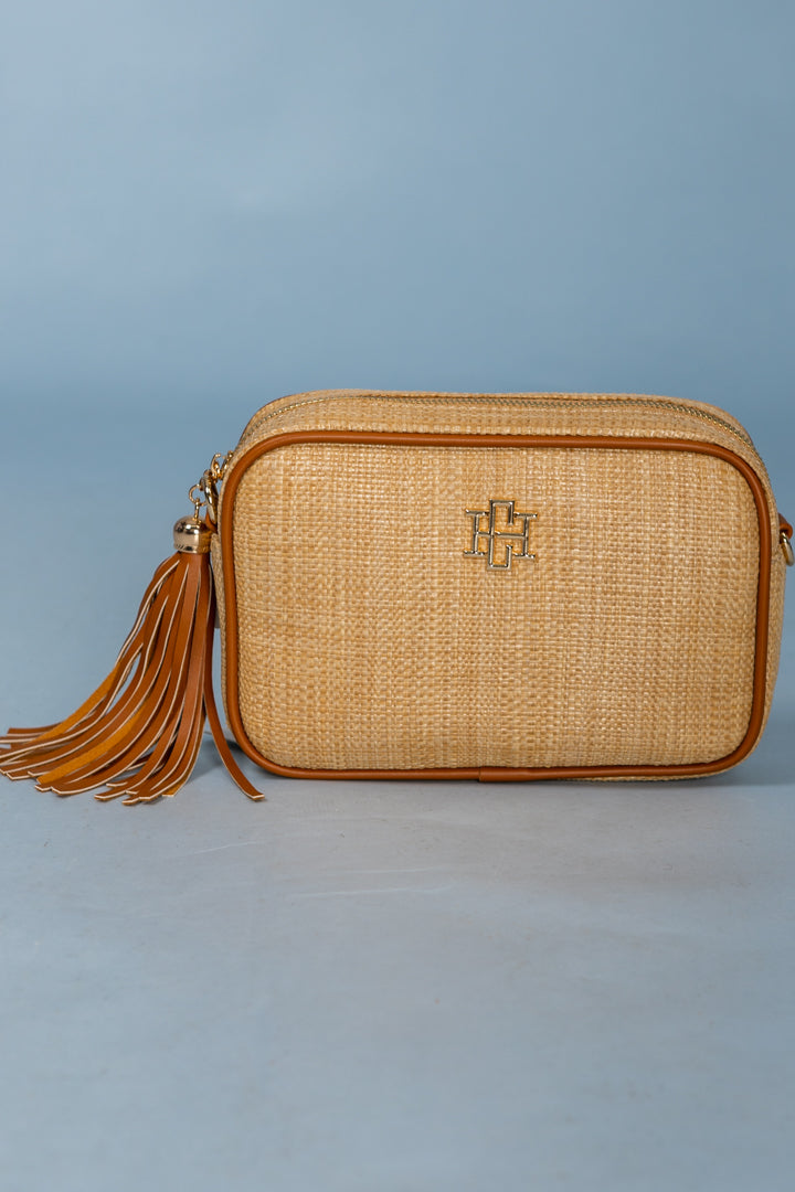 Caroline Hill | Margoe Crossbody - Natural Camel