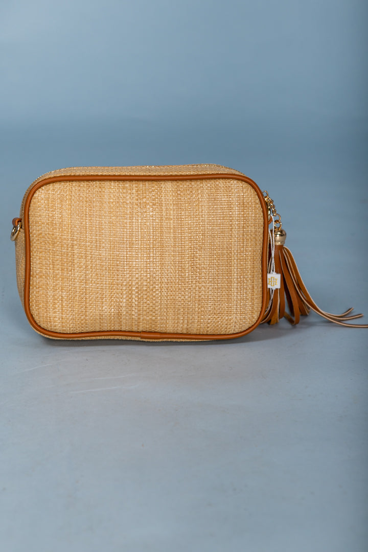 Caroline Hill | Margoe Crossbody - Natural Camel