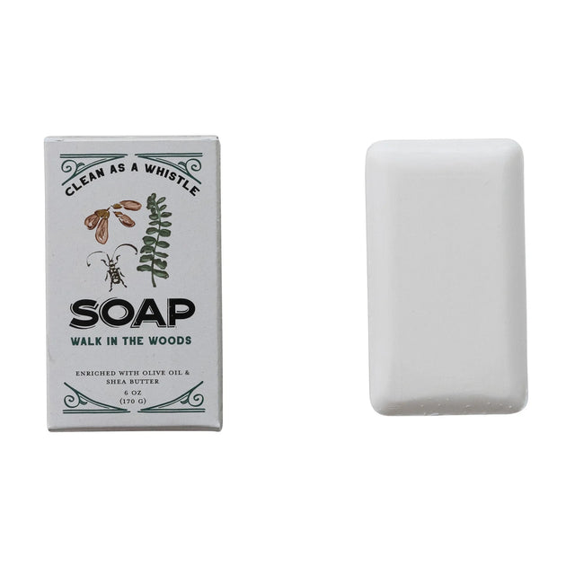 Creative Co-Op | Walk In The Woods Scented Bar Soap