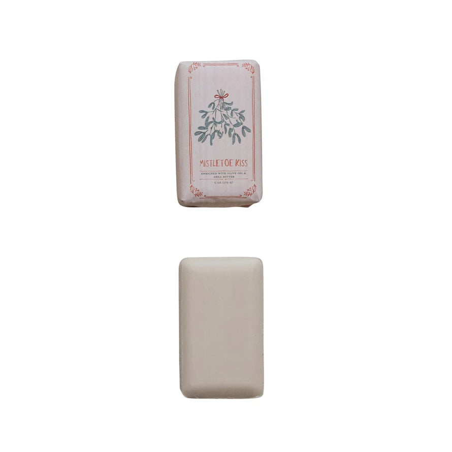 Festive Scented Olive Oil & Shea Butter Milled Bar Soaps