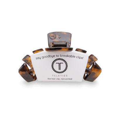 Teleties | Classic Tortoise Small Hair Clip