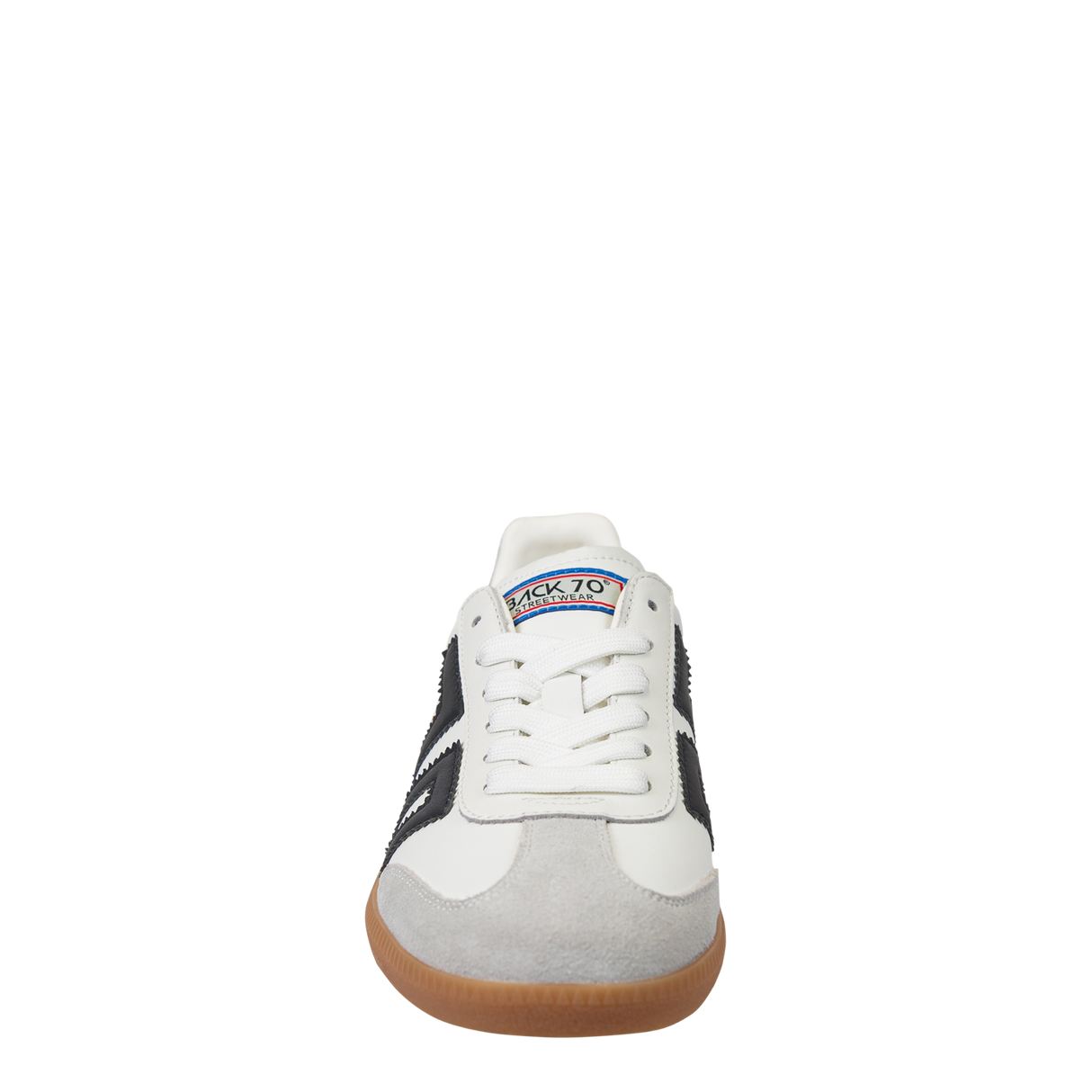 Back 70 | Cloud Sneakers in White Black