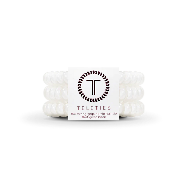 Teleties | Coconut White Small Hair Ties