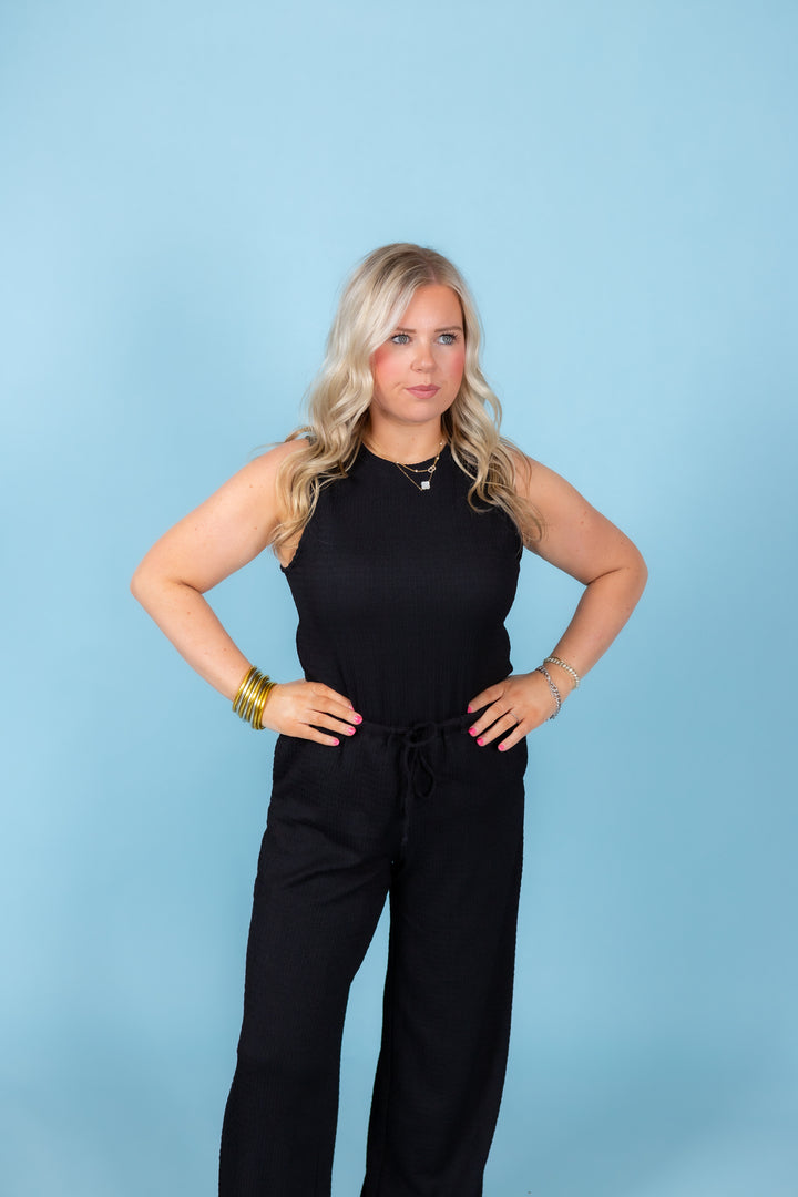 The Denver Crinkle Knit Pants
