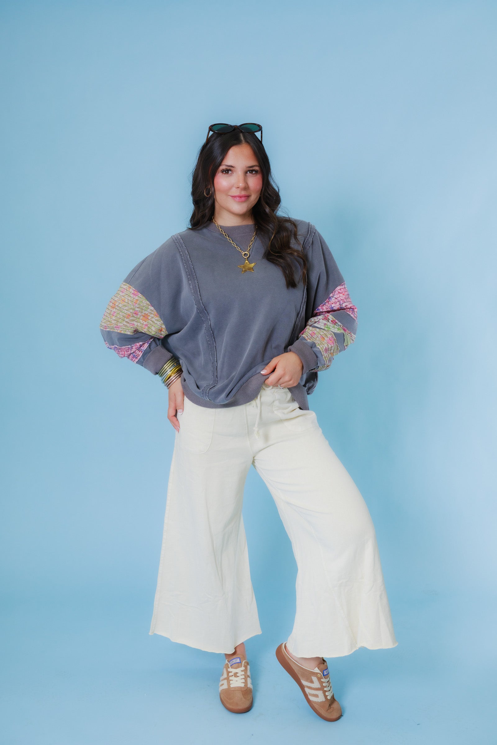 The Honeydew Wide Leg Pants