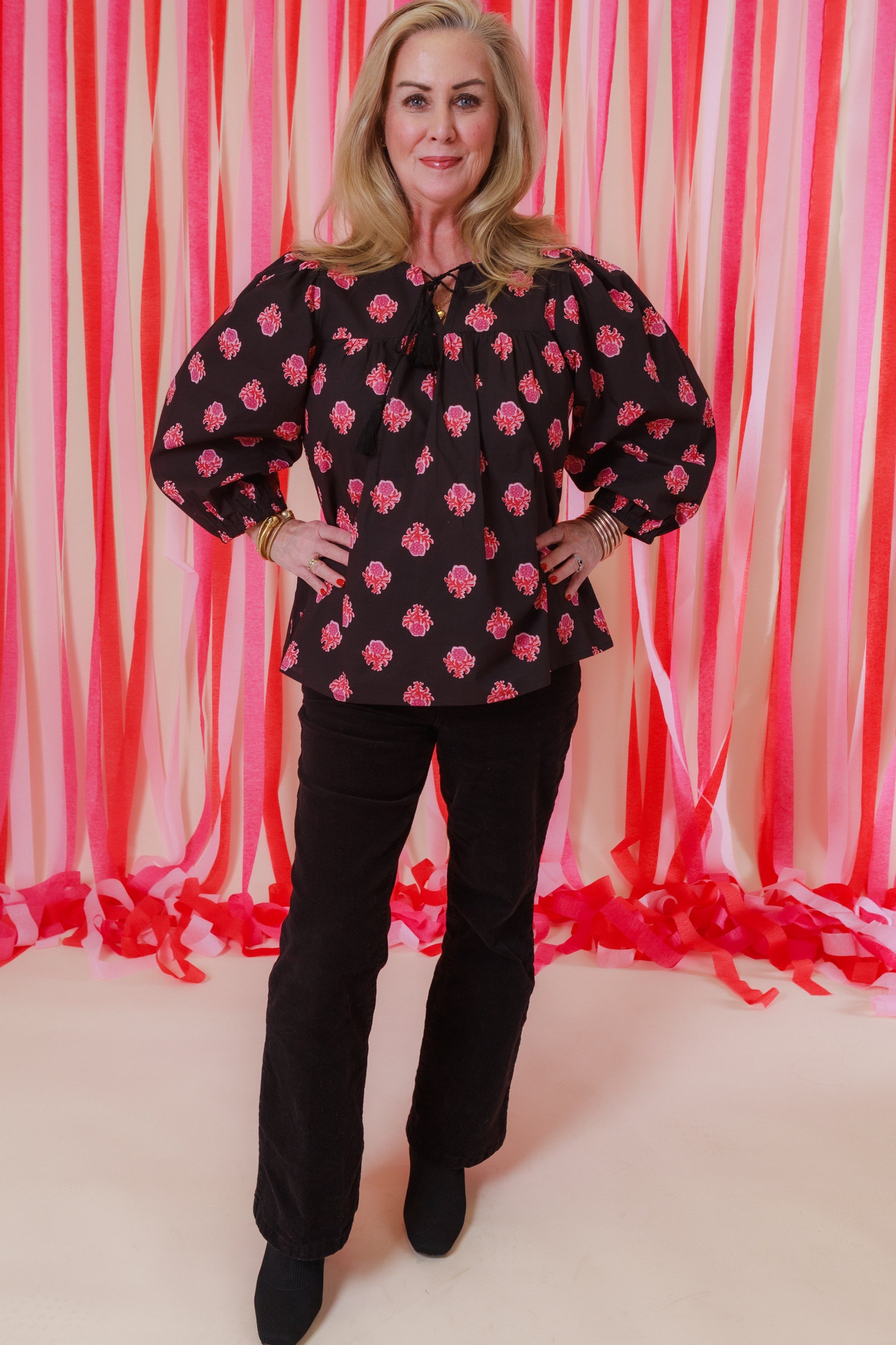 Mudpie | Martie Balloon Sleeve Top