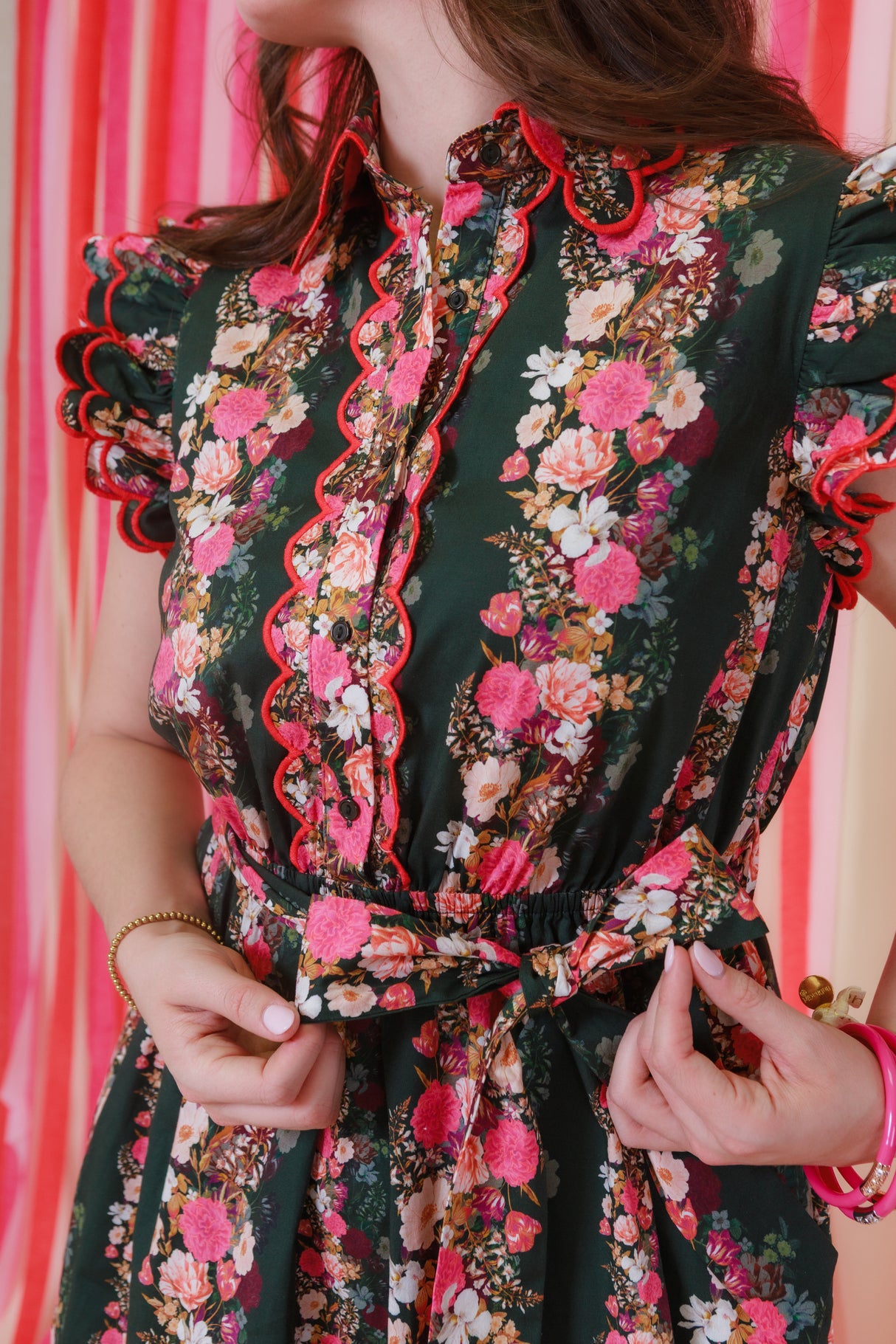 The Avery Floral Midi Dress