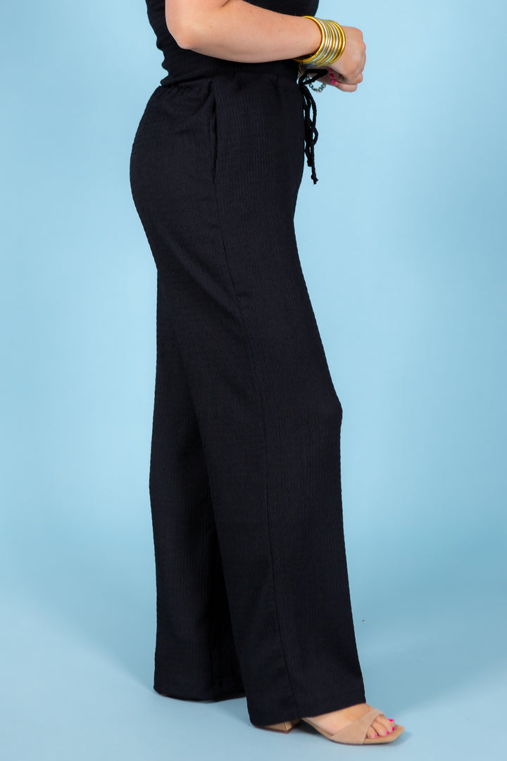 The Denver Crinkle Knit Pants