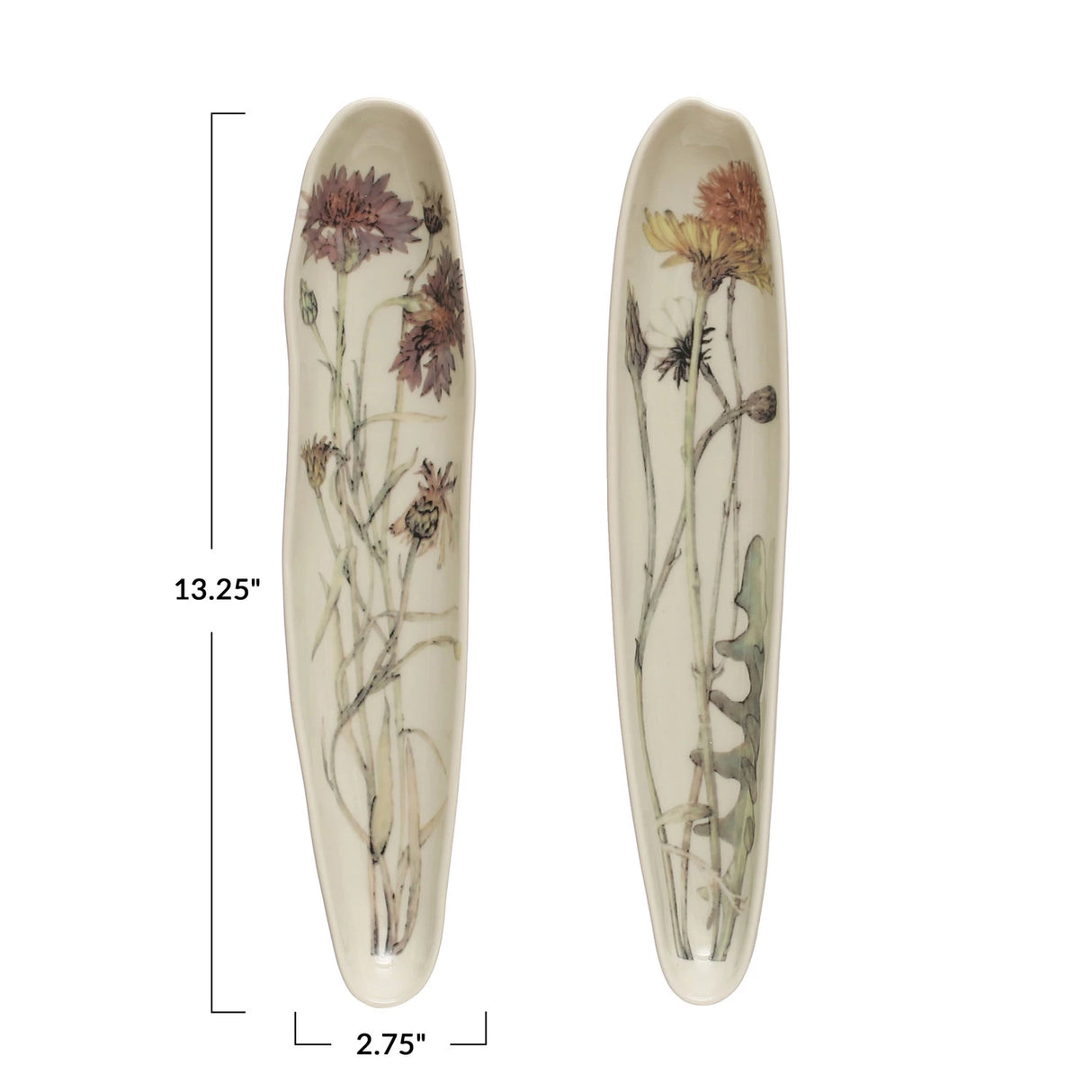 Platter With Floral Design
