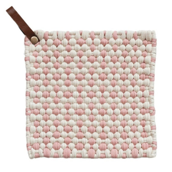 Creative Co-Op | Cotton Crocheted Pot Holder