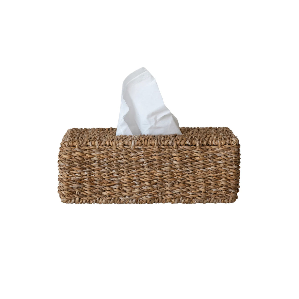Creative Co-Op | Hand Woven Seagrass Tissue Box
