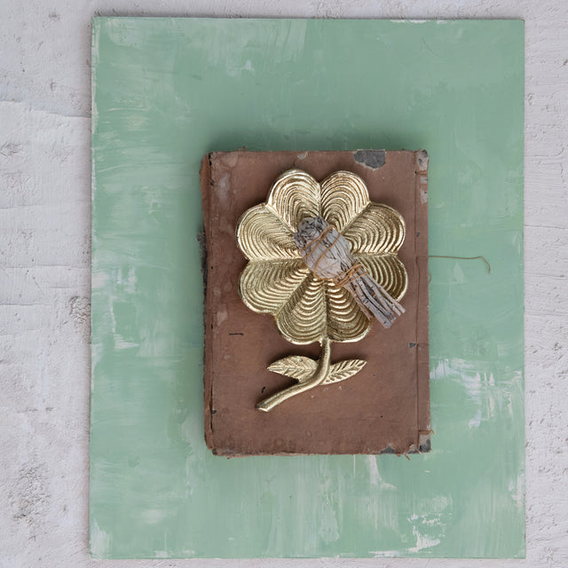 Creative Co-Op | Cast Aluminum Flower Shaped Dish