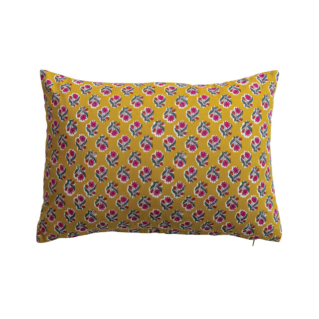 Creative Co-Op | "Couch Club" Cotton Voile Lumbar Pillow