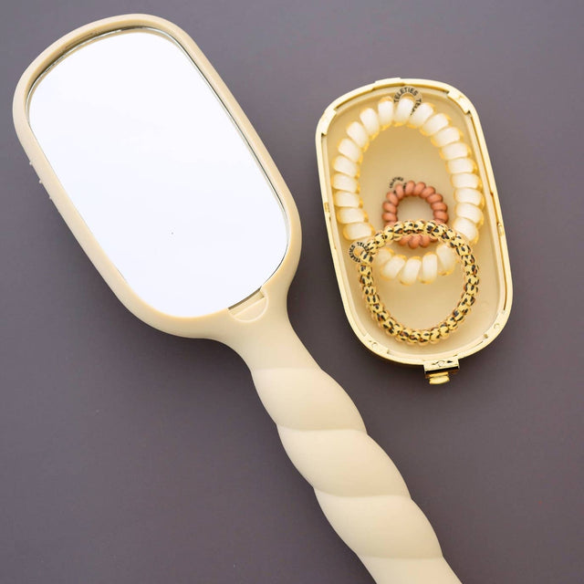 Teleties | Detangler Hair Brush for Thick Hair - Tan