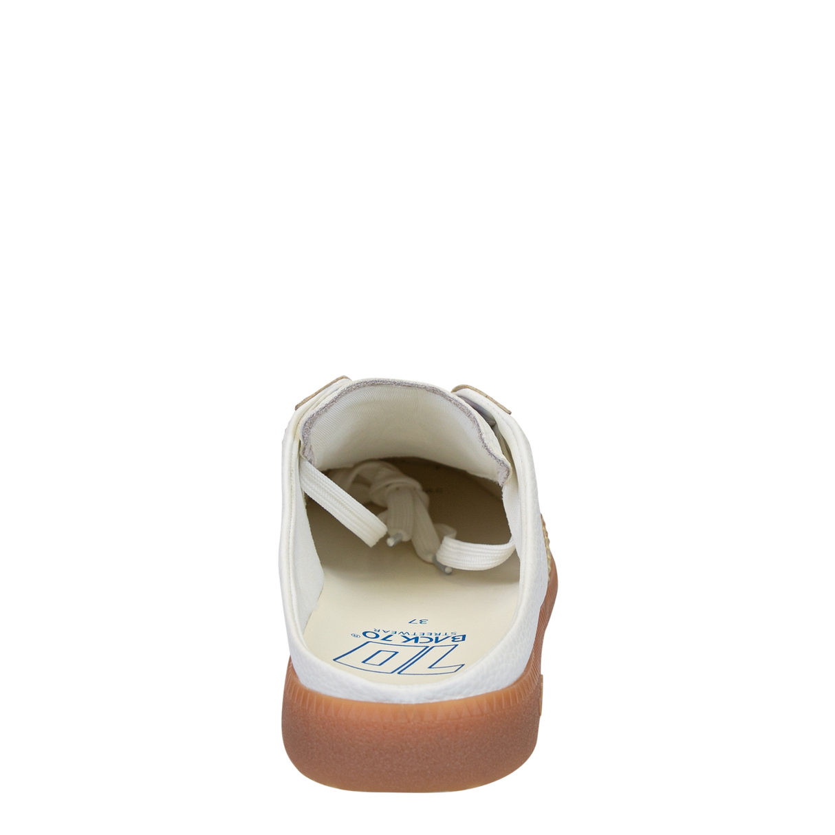 Back70 | Easter Backless Sneakers in Metallic Gold