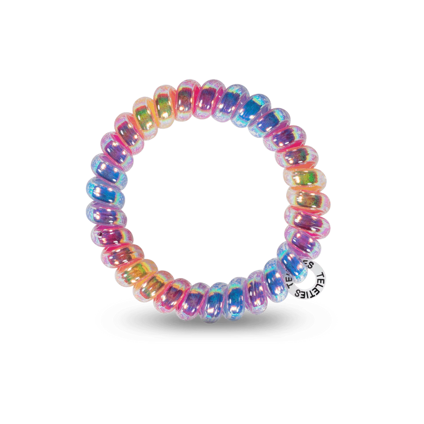 Teleties | Eat Glitter for Breakfast - Large Spiral Hair Ties