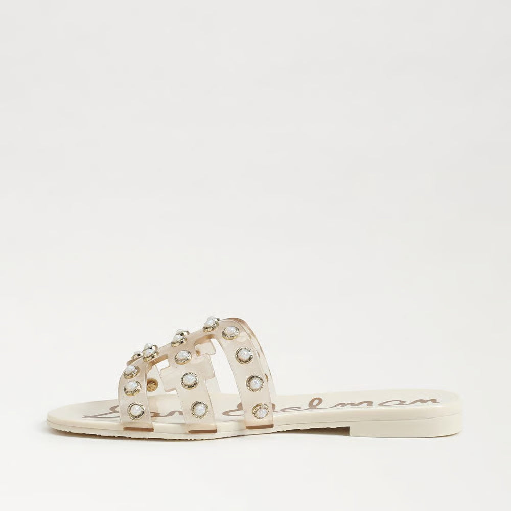 Sam Edelman | Bay Jelly Slide Sandal Transparent Ivory