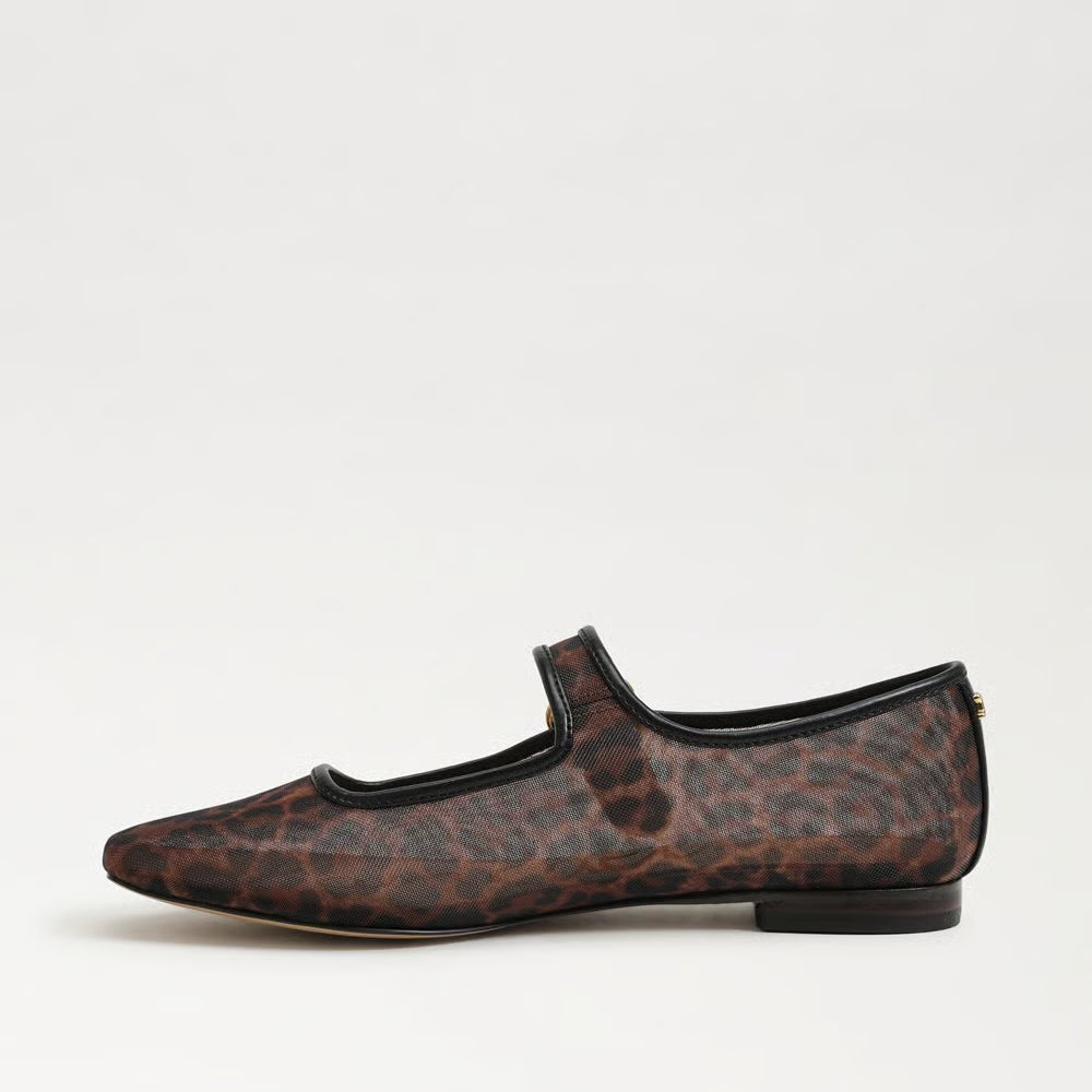 Sam Edelman | Michaela Mesh Mary Jane Flat in Brandy Mesh