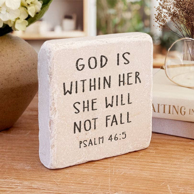 Twelve Stone Art - 619 | Psalm 46:5 - Small