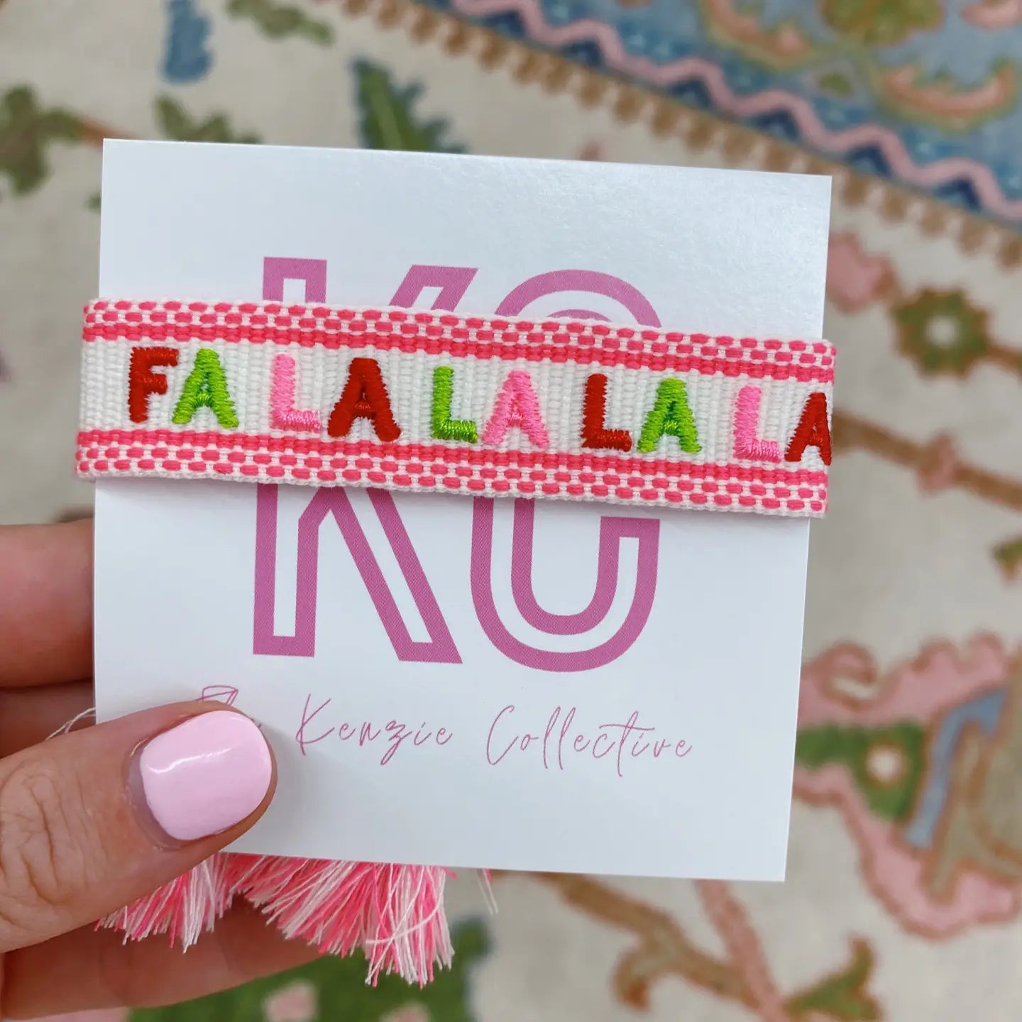 The Kenzie Collective - Christmas Tie Bracelets