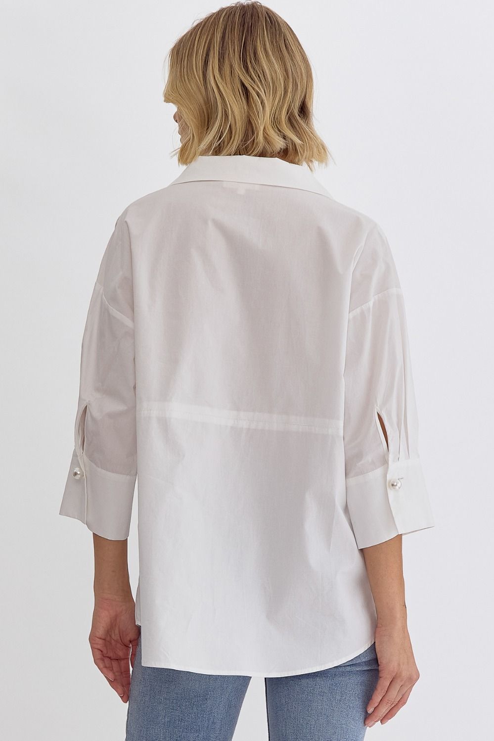 The Classic Pearl Blouse