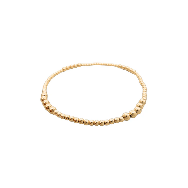 Erin Gray | The Hamptons Collection 14k Gold-Filled Beaded Bracelet- 2mm3mm Pattern