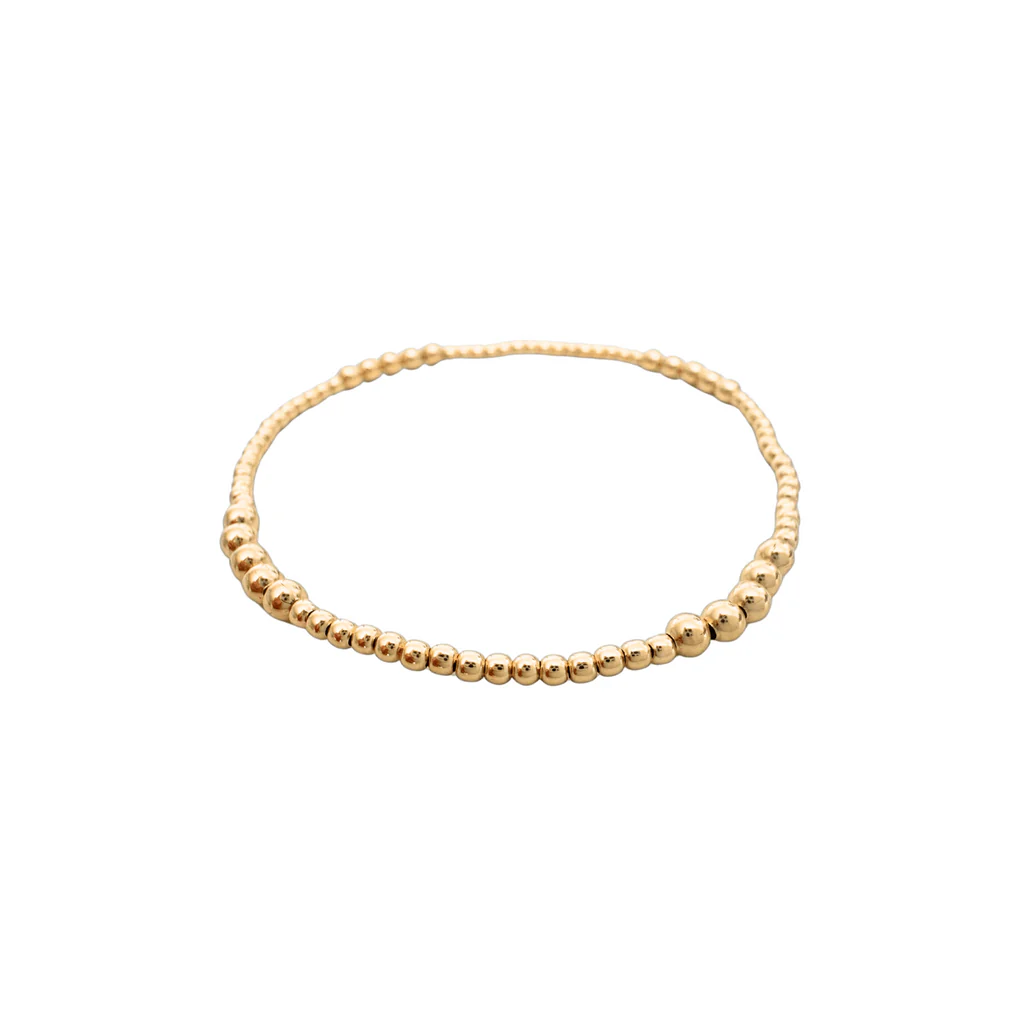 Erin Gray | The Hamptons Collection 14k Gold-Filled Beaded Bracelet- 2mm3mm Pattern