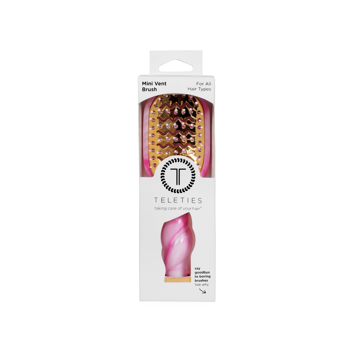 Teleties | Mini Vented Brush | Pinch Me!