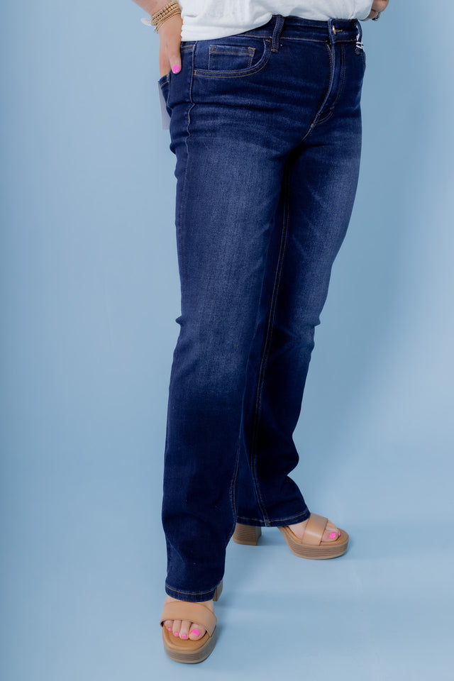 Vervet | Miranda Mid-Rise Boot Cut Jeans (Final Sale)