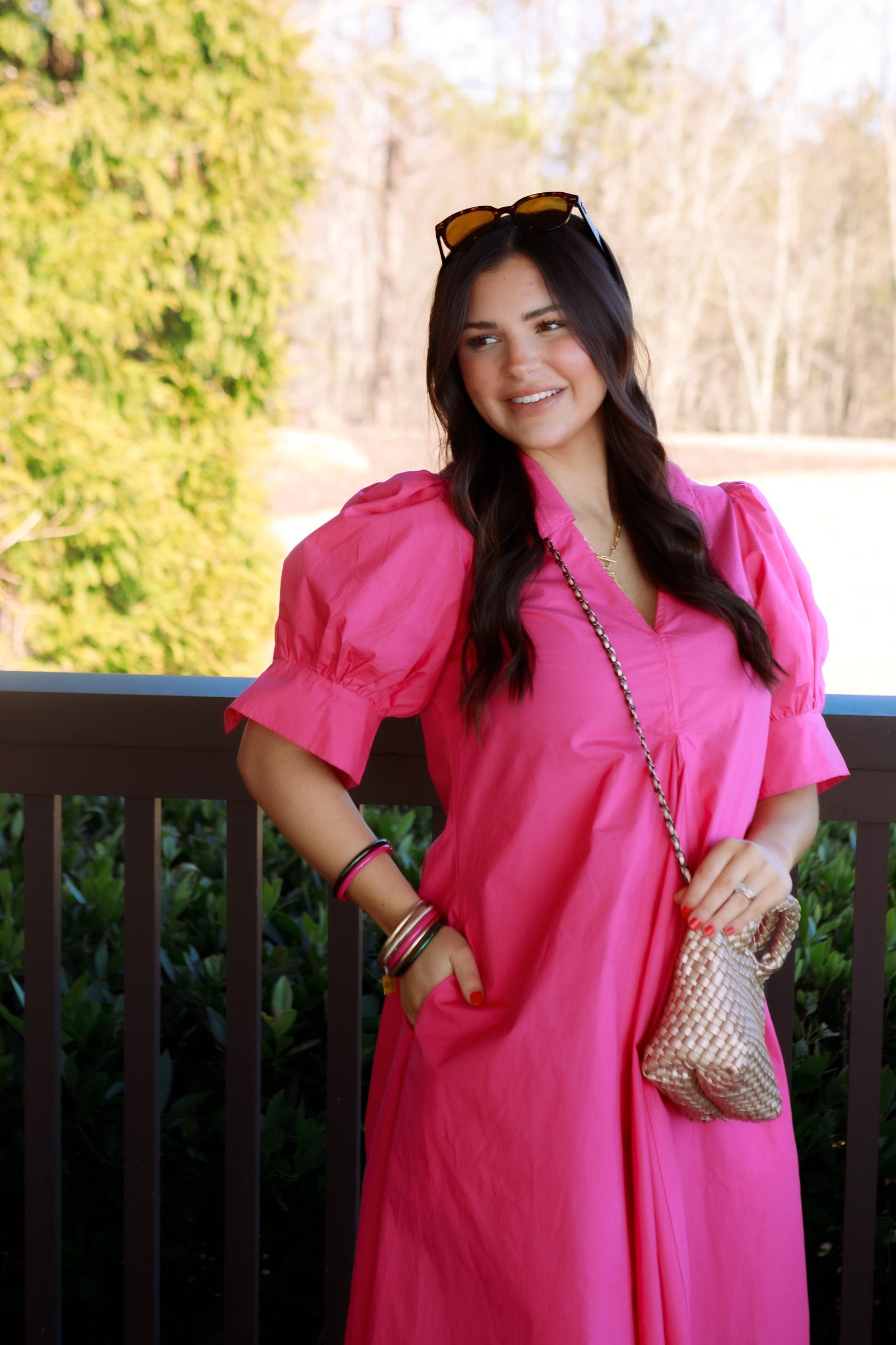 The Blushing Harper Midi Dress