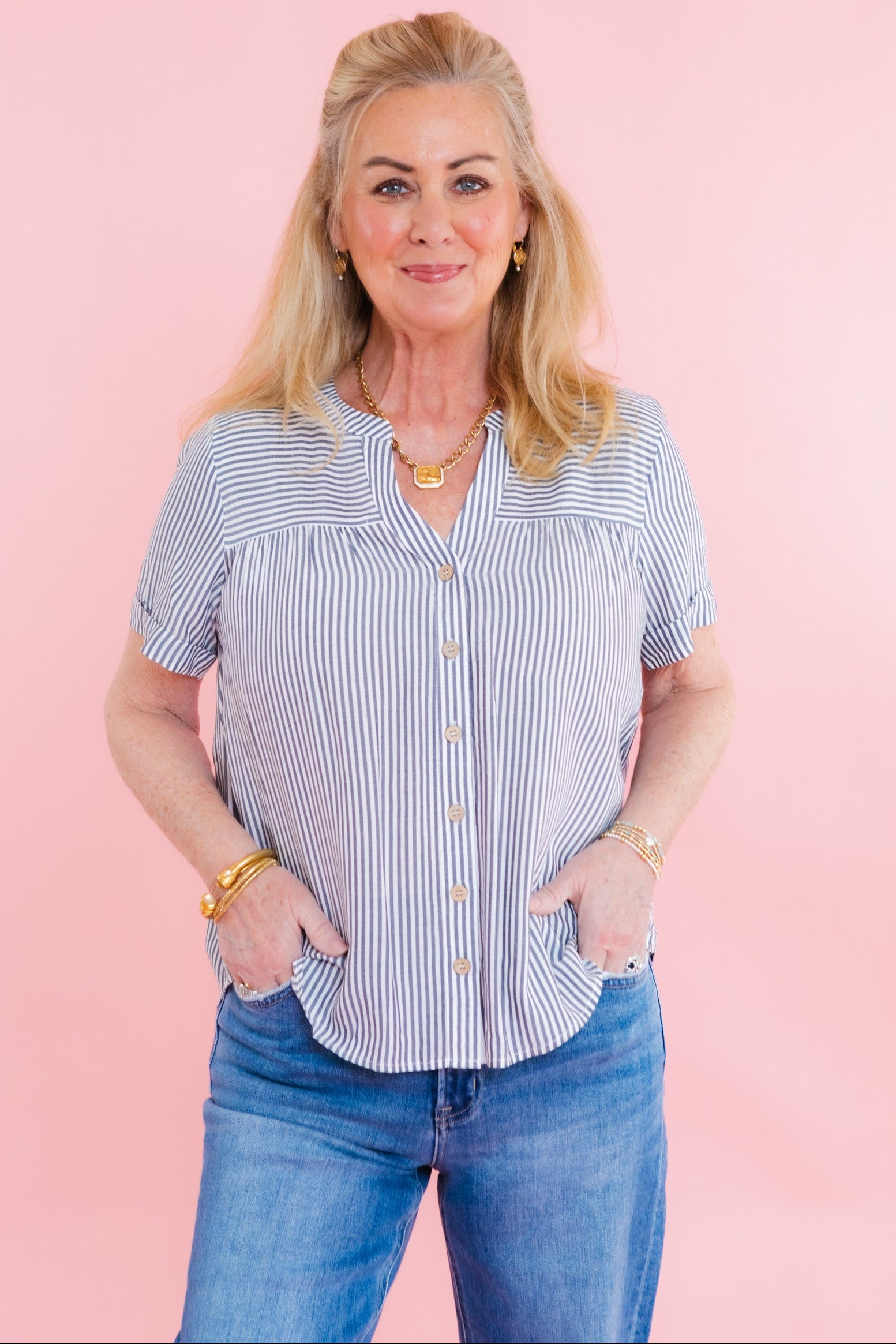 The Sunday Stroll Striped Top