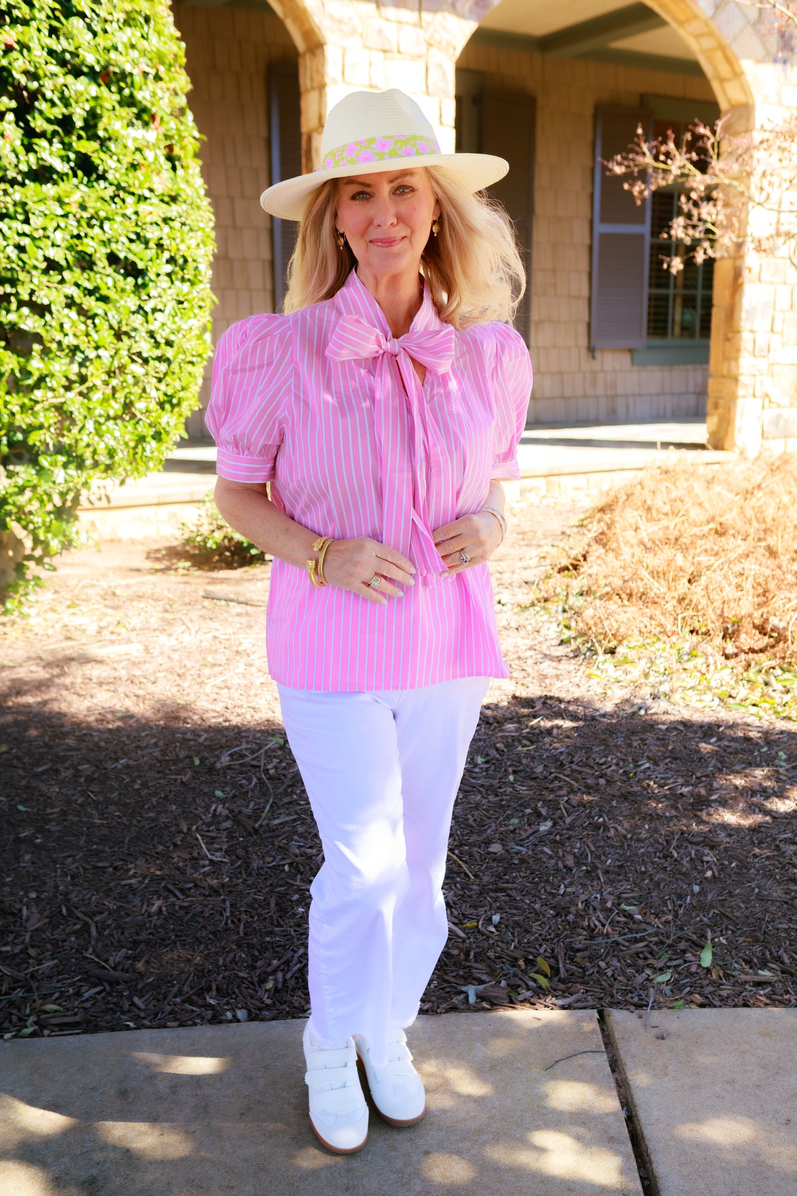 The Harbor Effortless Striped Top