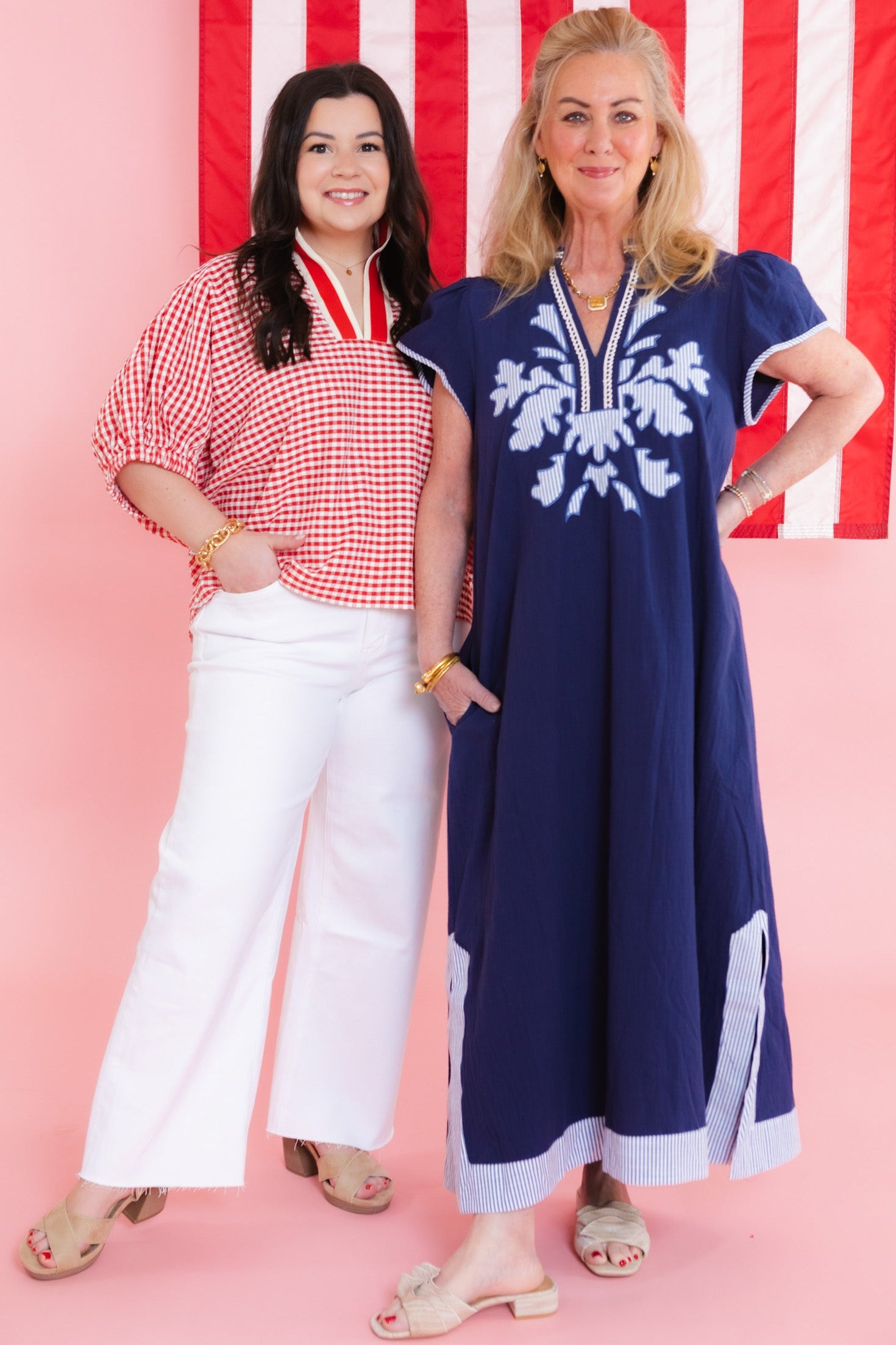 Embroidered Midi Dress