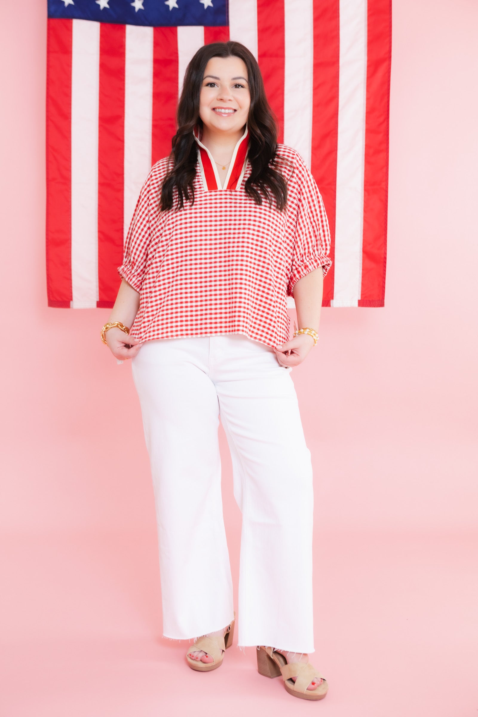 The Picnic Perfect Gingham Top