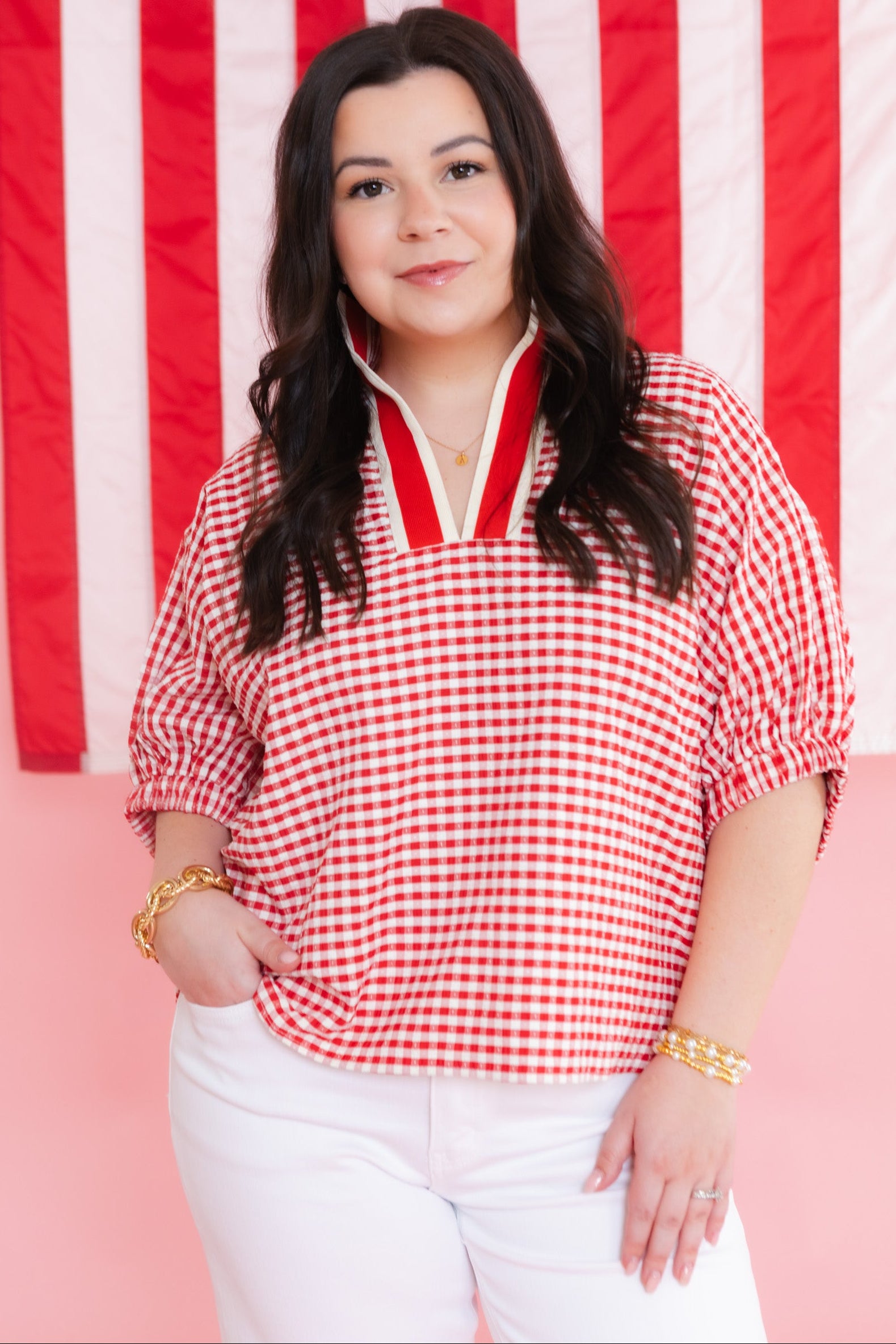 The Picnic Perfect Gingham Top