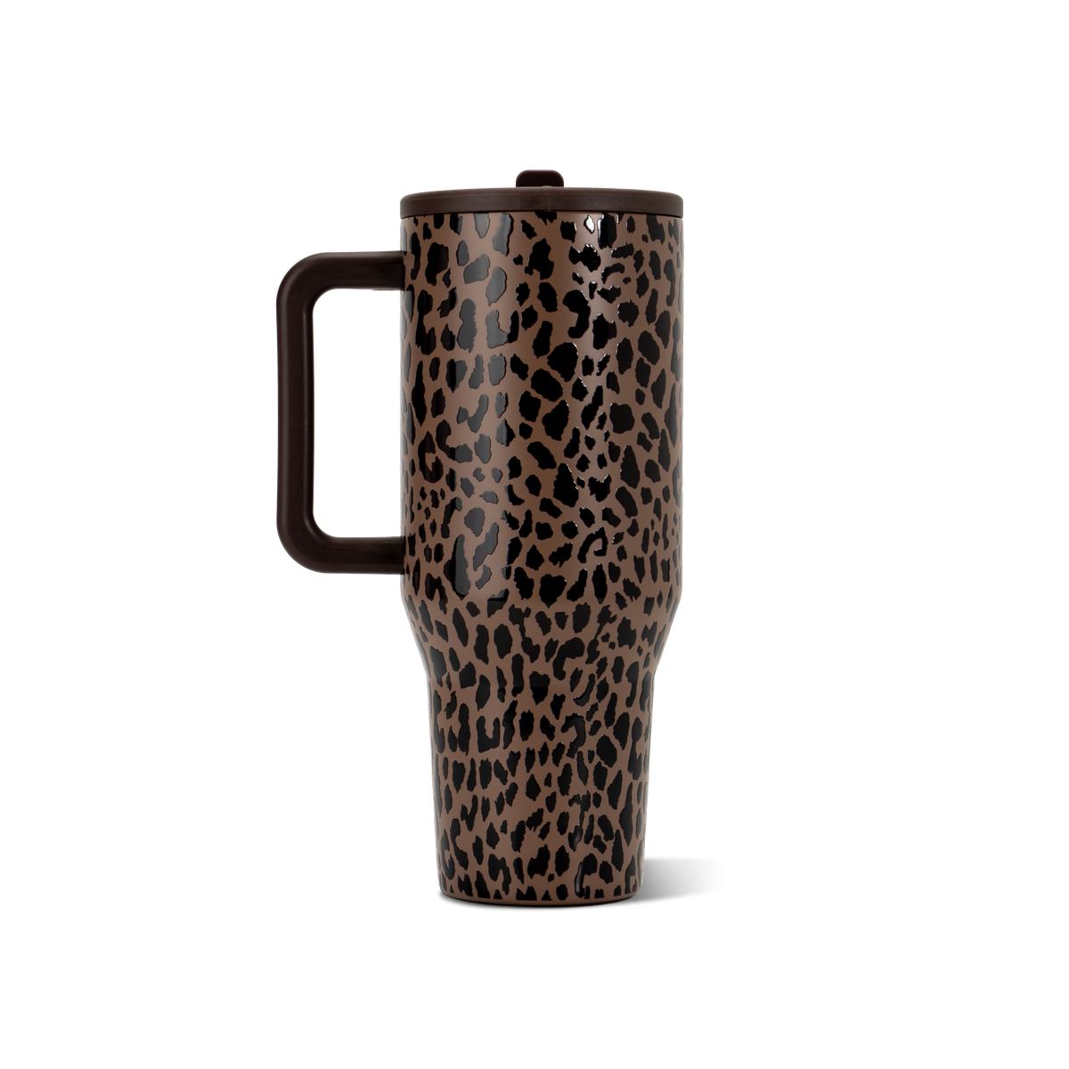 HydroJug | Brown Leopard HydroJug 40 oz Traveler Tumbler