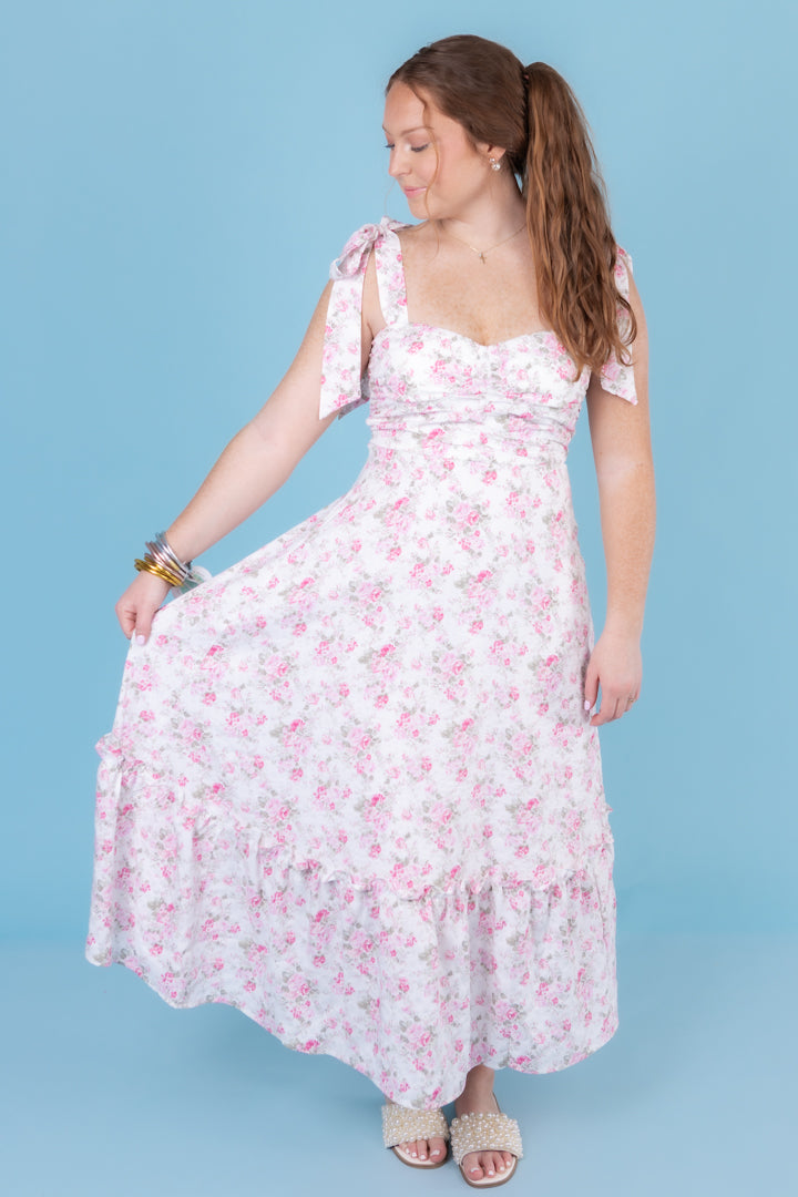 The Flower Fields Maxi Dress