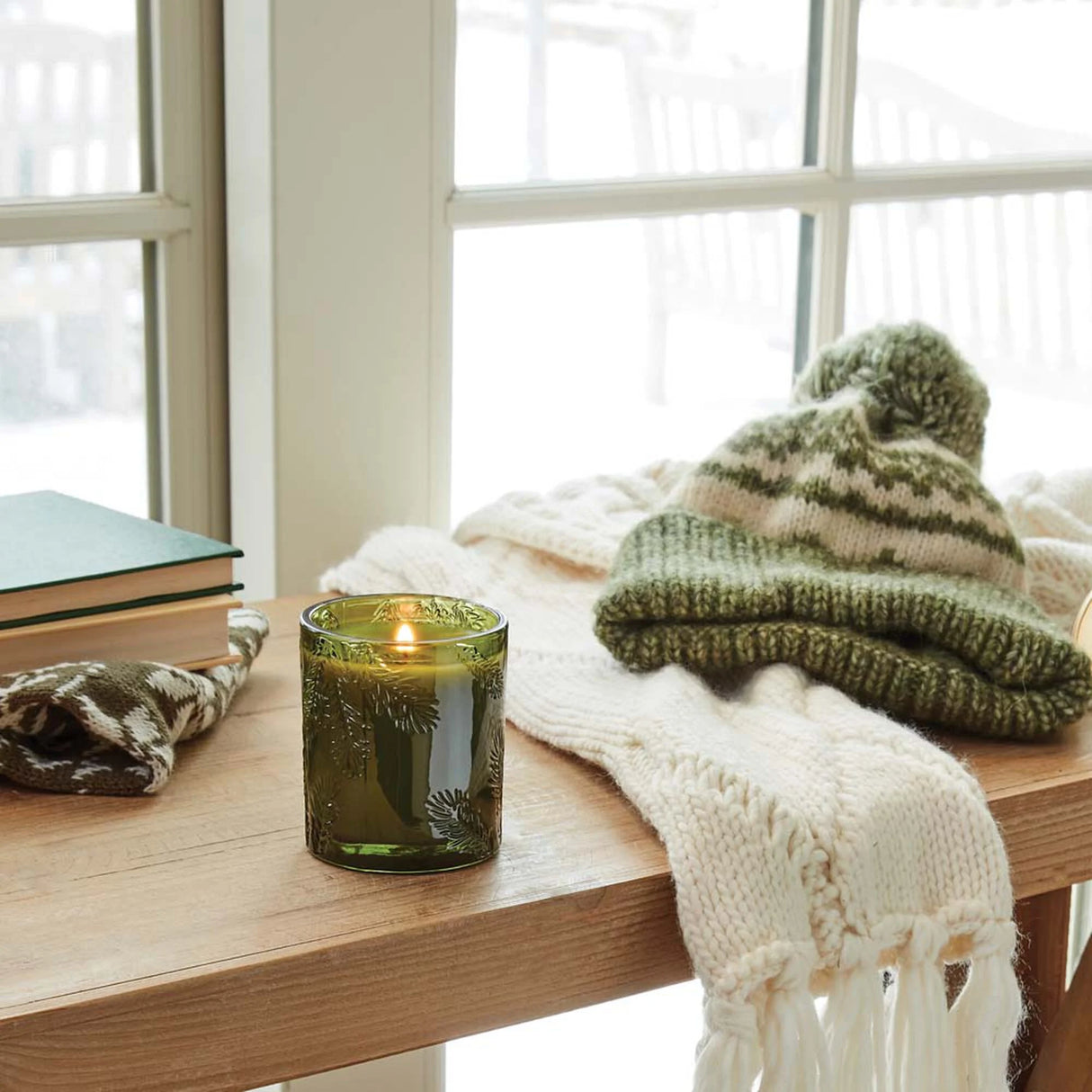 Frasier Fir | Green Glass Candle3
