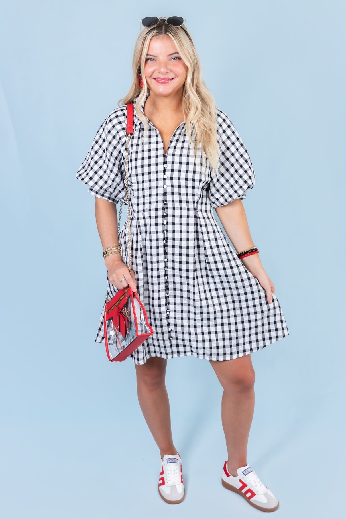 The Gingham Mini Dress