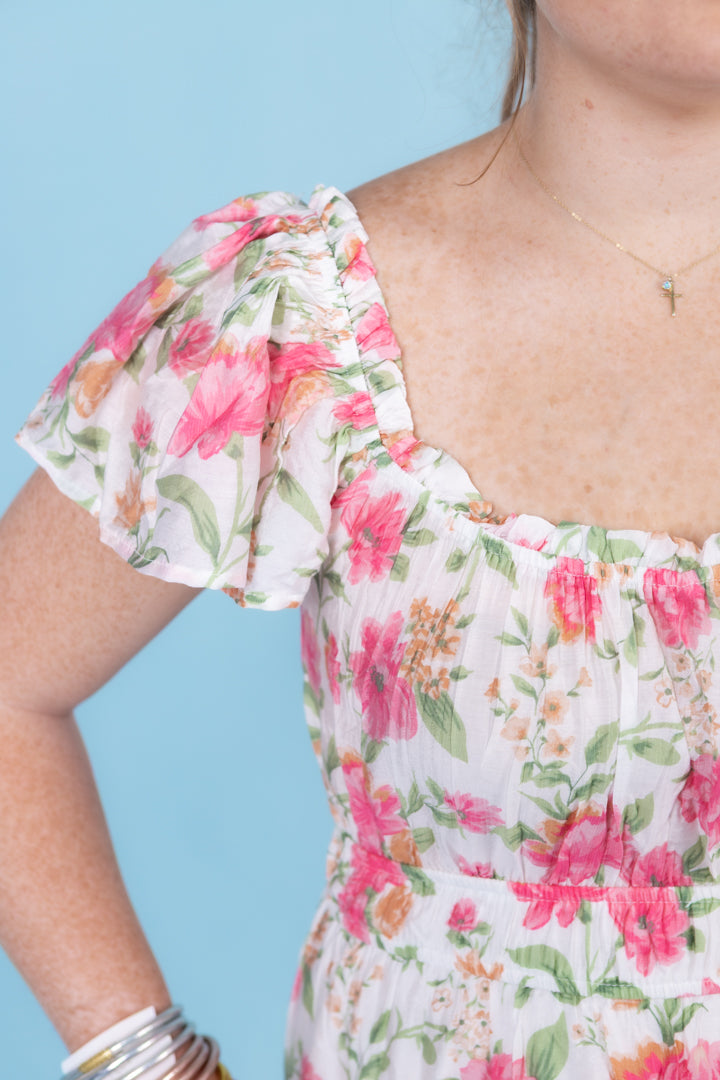 The Gina's Garden Midi Dress