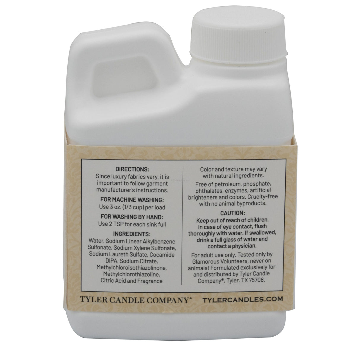 Tyler Candle | High Maintenance 4oz Glamorous Wash Fine Laundry Detergent