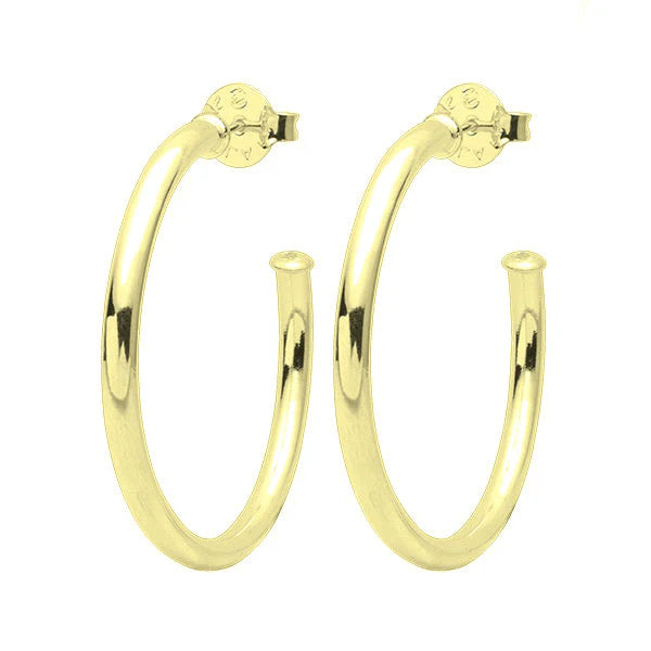 Sheila Fajl | Small Everybody's Favorite Hoops - Shiny 18k Gold Plated