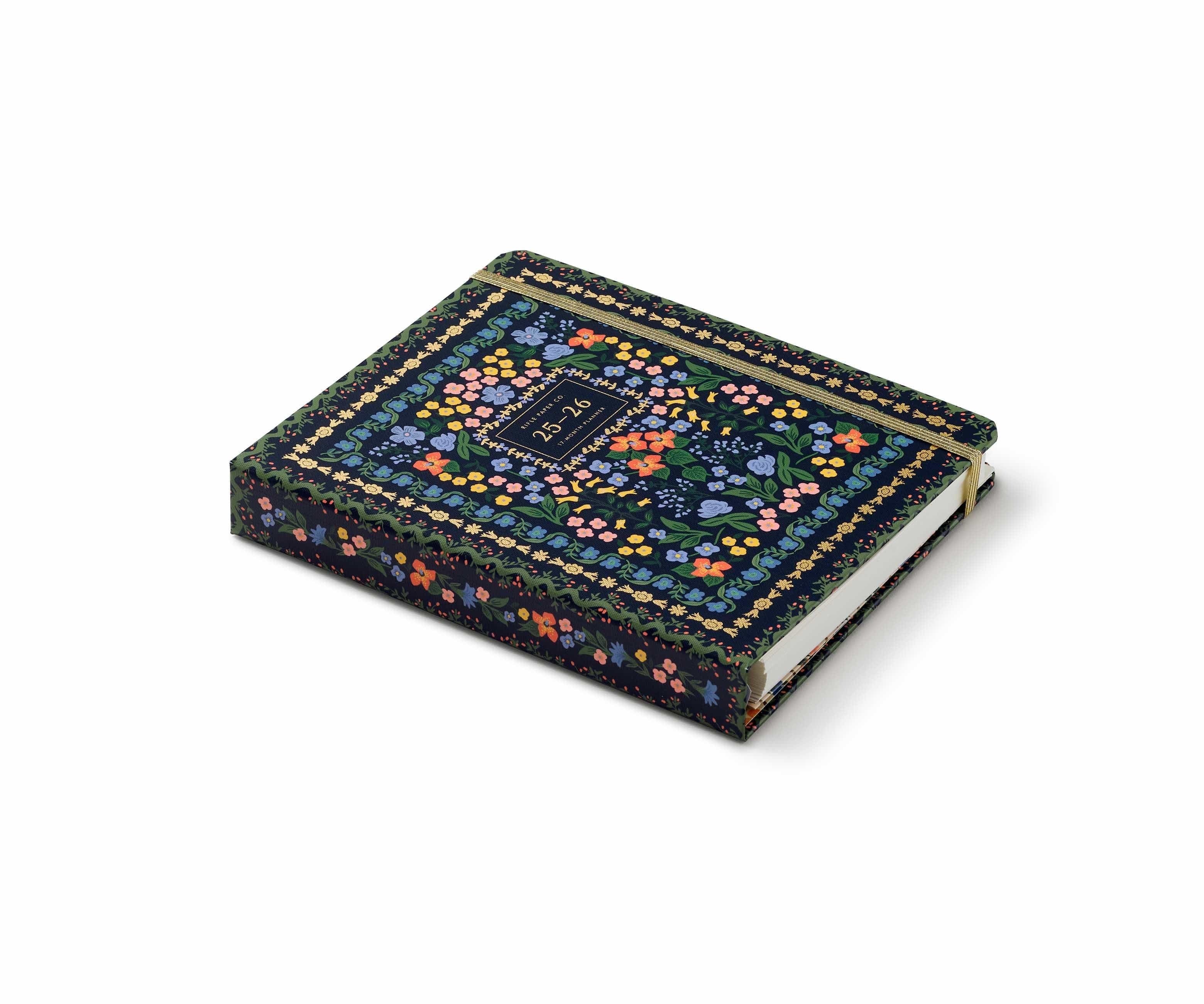 Rifle Paper Co. | 2025-2026 Wildwood 17-Month Academic Covered Spiral Planner