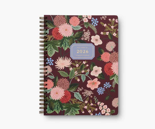 Rifle Paper Co. | 2026 Dahlia 12-Month Softcover Spiral Planner