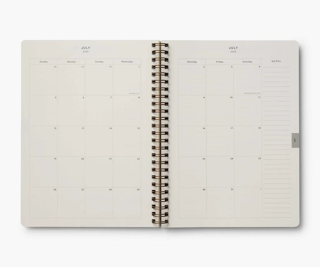 Rifle Paper Co. | 2026 Dahlia 12-Month Softcover Spiral Planner
