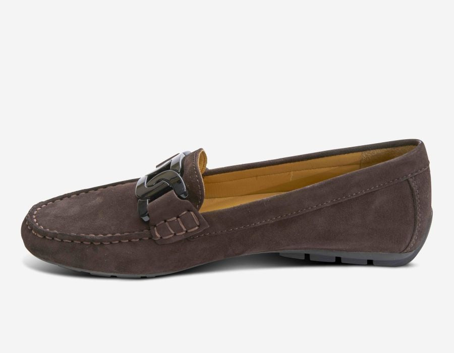 Vaneli Shoes | Aiker Moccasin in Tmoro Suede