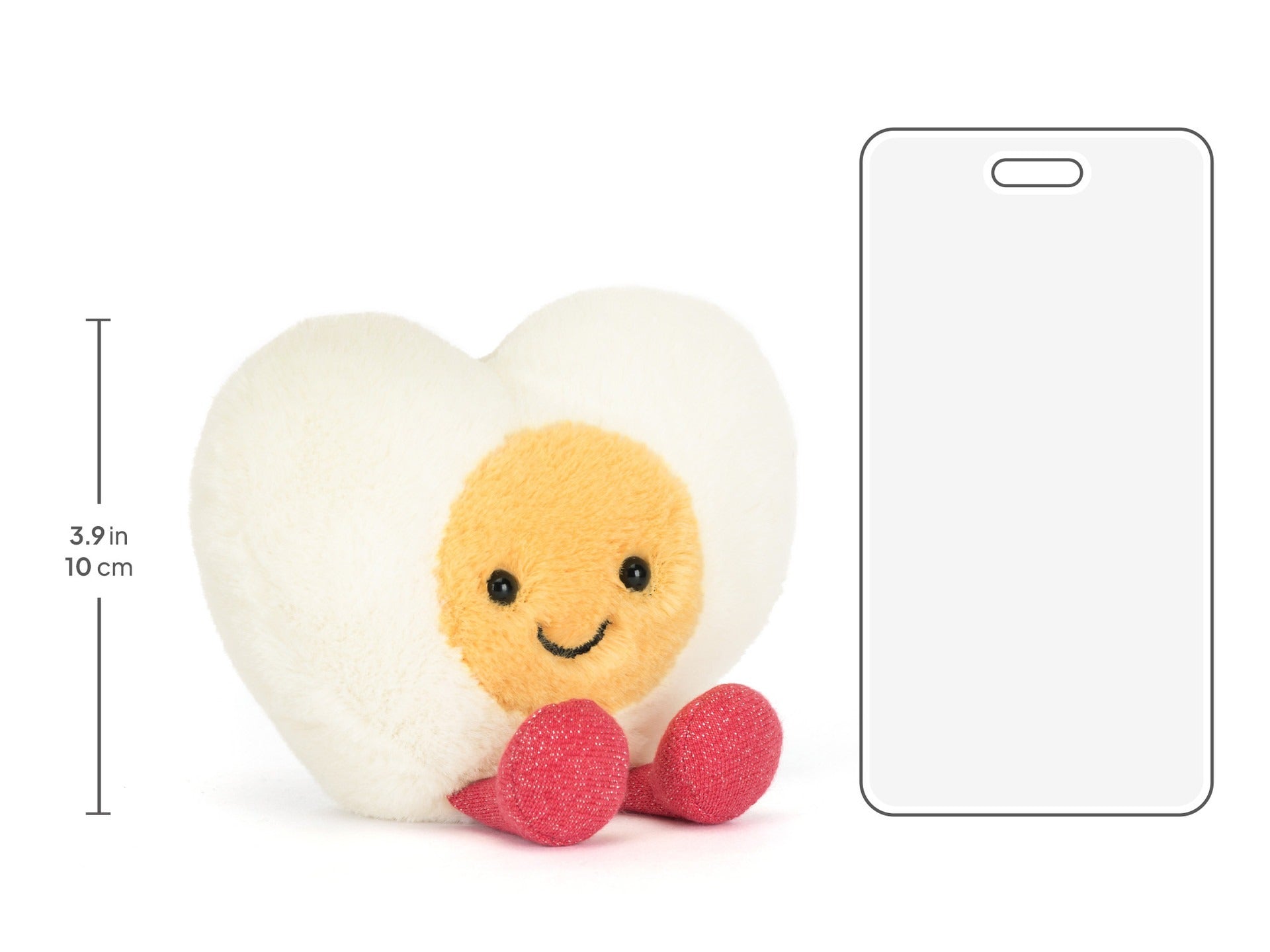JellyCat | Amuseables Heart Boiled Egg