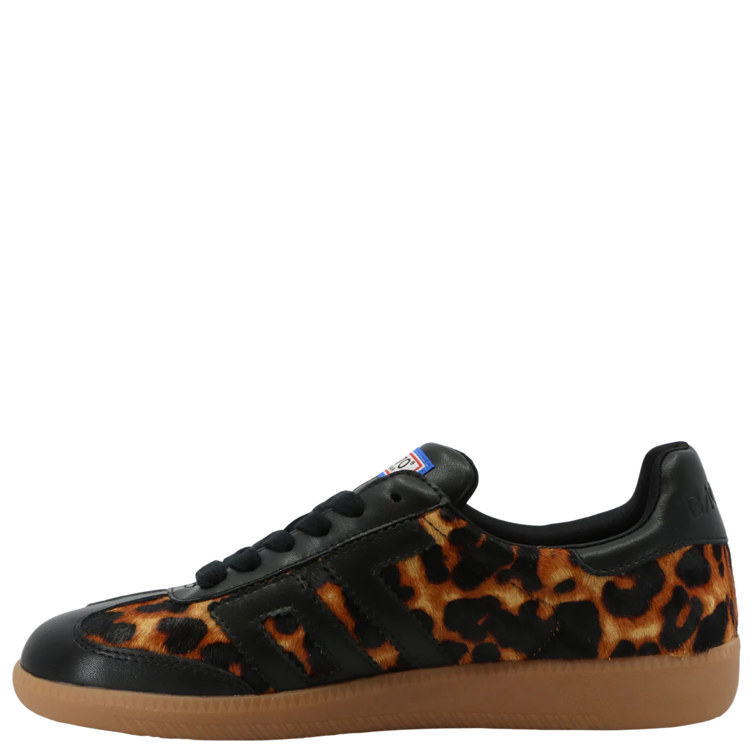 Back 70 | Cloud P Sneakers in Leopard Black
